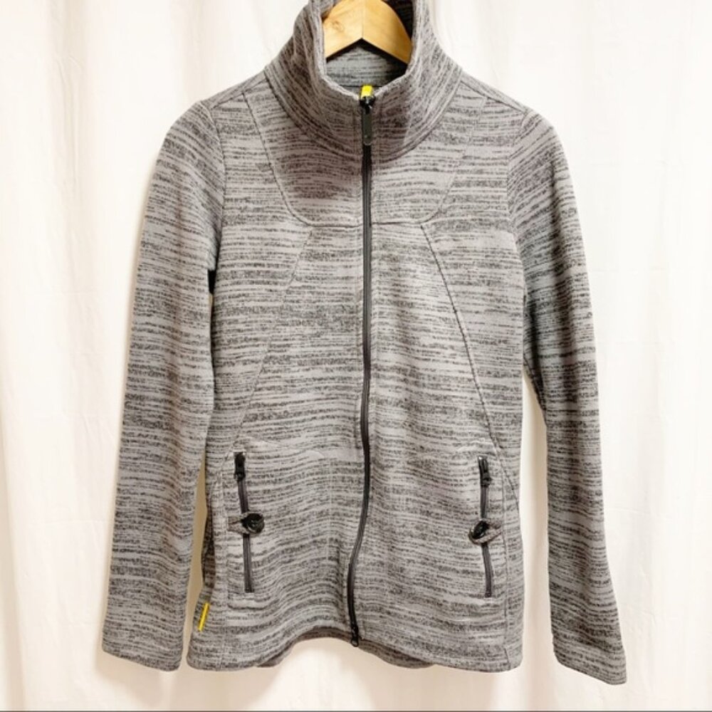 Lole Heather Grey UPF 50+ Zip Up Sweater